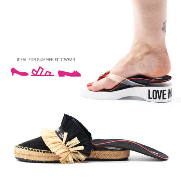 SMOU DAILY Women's Gel Insole : Heeled shoes, sandals or work shoes : Comfortable memory foam Insole - Image 6