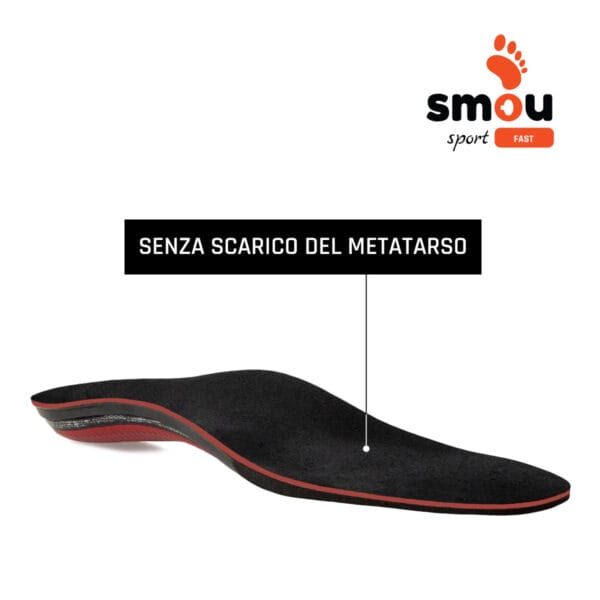 SMOU SPORT FAST Solette in memory foam per lo sport Donna e Uomo | Padel-Tennis | Boost-Balance | Supporto per l'arco plantare | Memory foam High Cushioning | Per le Scarpe Sportive - immagine 4