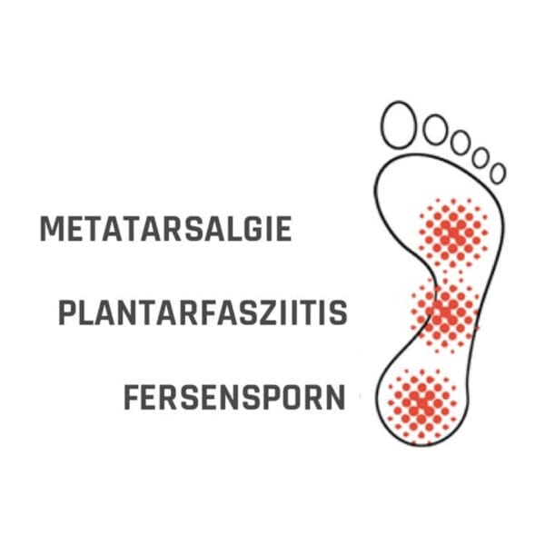Plantilla para aliviar la metatarsalgia, la fascitis plantar y el espolón calcáneo