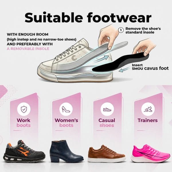 SMOU Cavus Foot · Insoles for high-arched (cavus) feet - 7