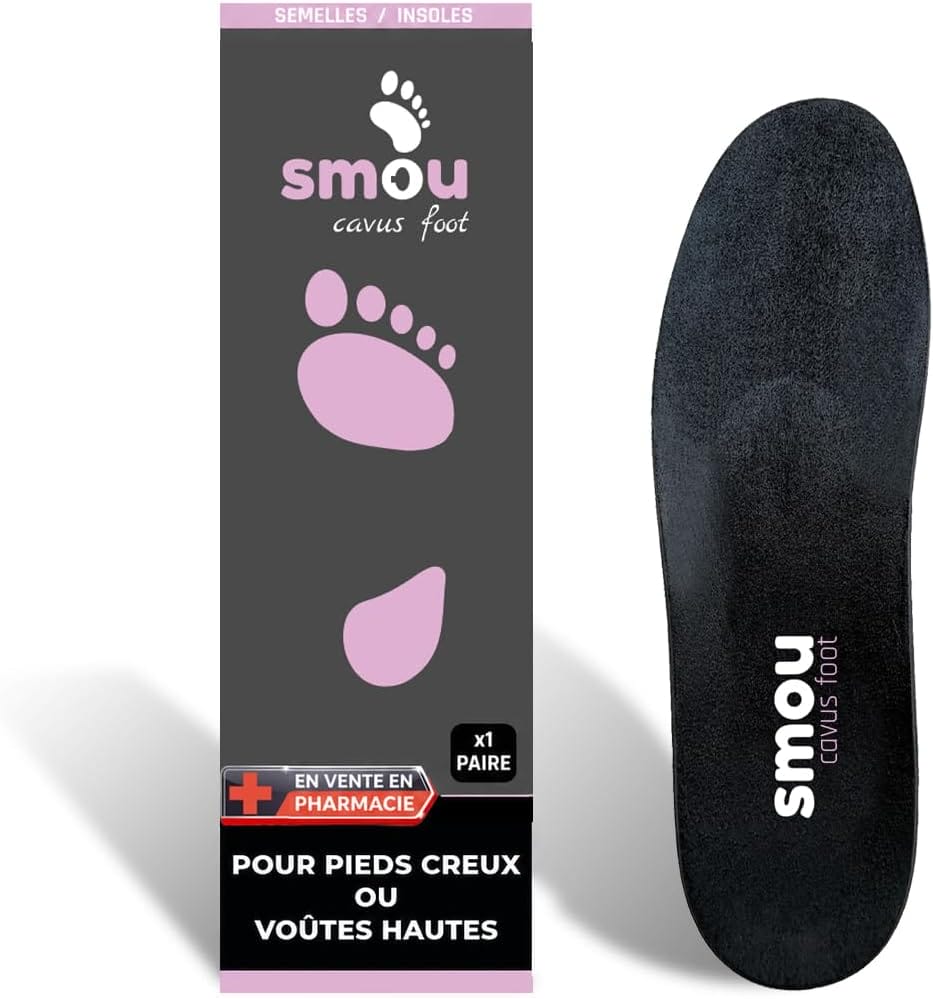 SMOU Cavus Foot · Semelles pour pieds creux