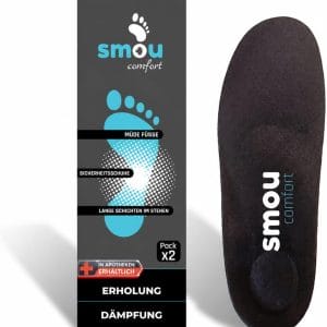SMOU Comfort · Gel- und Memory-Foam-Einlegesohlen für den Alltag