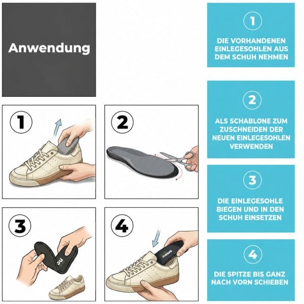 SMOU Comfort · Gel- und Memory-Foam-Einlegesohlen für den Alltag - 9