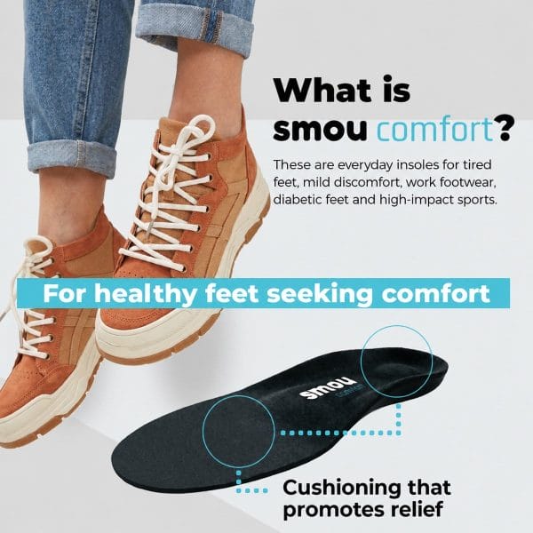 SMOU Comfort · Gel and memory foam insoles for everyday wear - 3