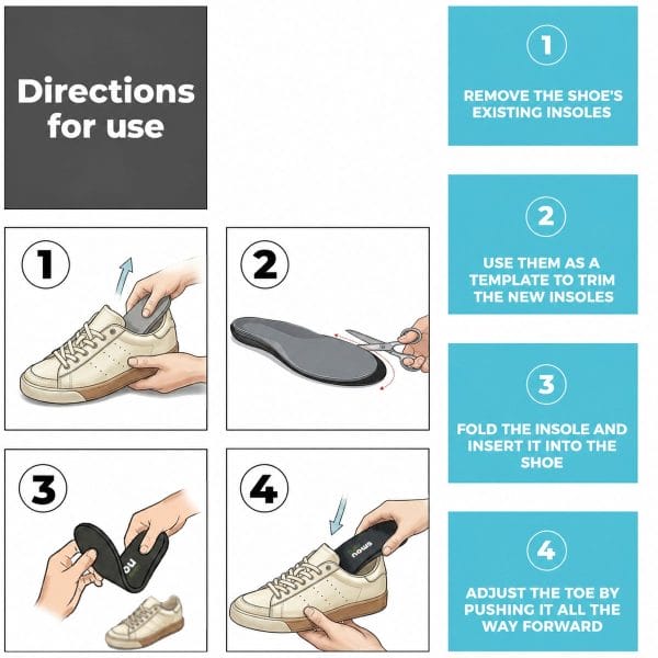 SMOU Comfort · Gel and memory foam insoles for everyday wear - 9