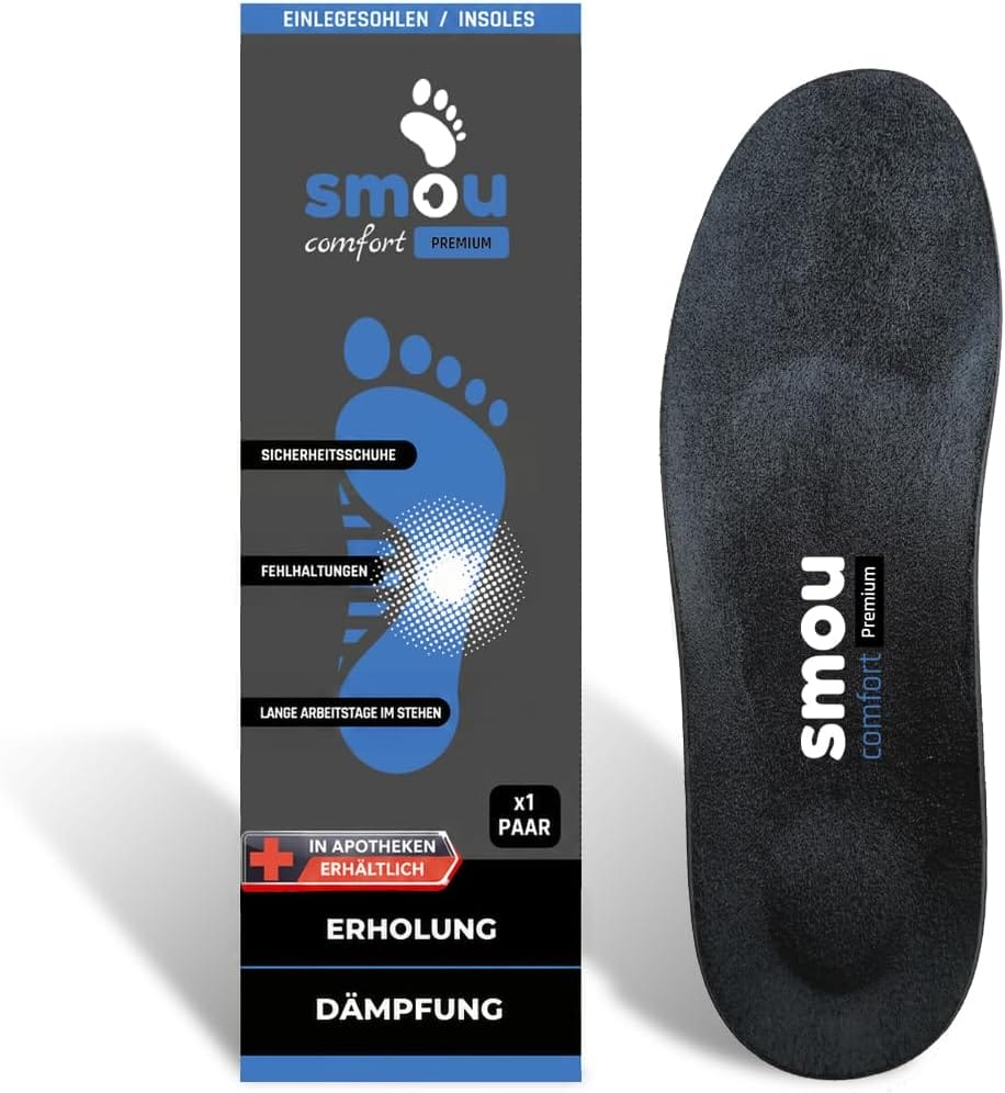 SMOU Comfort Premium · Einlegesohlen für lange Arbeitstage und Arbeitsschuhe