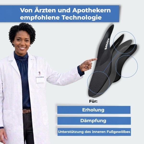 SMOU Comfort Premium · Einlegesohlen für lange Arbeitstage und Arbeitsschuhe - 5