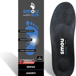 SMOU Comfort Premium · Semelles pour longues journées et chaussures de travail