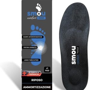 SMOU Comfort Premium · Solette per lunghe giornate e calzature da lavoro