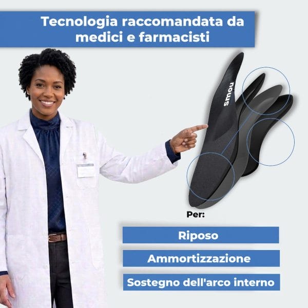 SMOU Comfort Premium · Solette per lunghe giornate e calzature da lavoro - 5