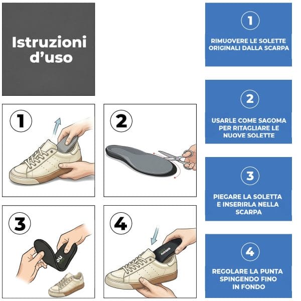 SMOU Comfort Premium · Solette per lunghe giornate e calzature da lavoro - 9