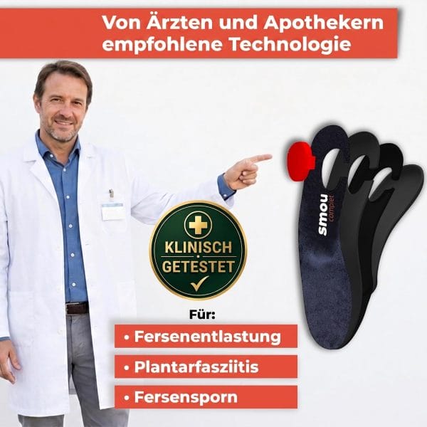 SMOU Complet · Einlegesohlen bei Plantarfasziitis, Fersensporn und Metatarsalgie - 8