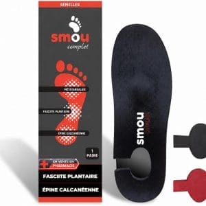 SMOU Complet · Semelles pour fasciite plantaire, épine calcanéenne et métatarsalgie