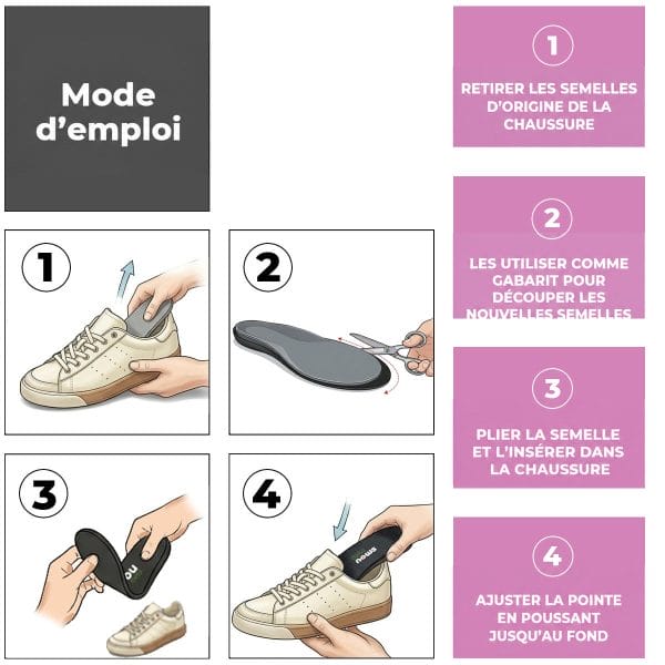 SMOU Flat Foot · Semelles pour pieds plats - 7