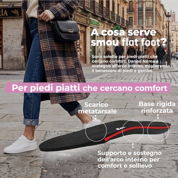 SMOU Flat Foot · Solette per piedi piatti - 3