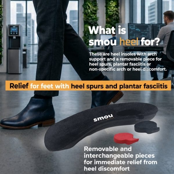 SMOU Heel · Heel pads for plantar fasciitis and heel spurs - 3