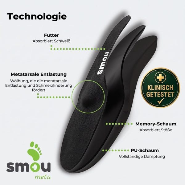 SMOU Meta · Einlegesohlen mit Metatarsalbalken bei Metatarsalgie - 7
