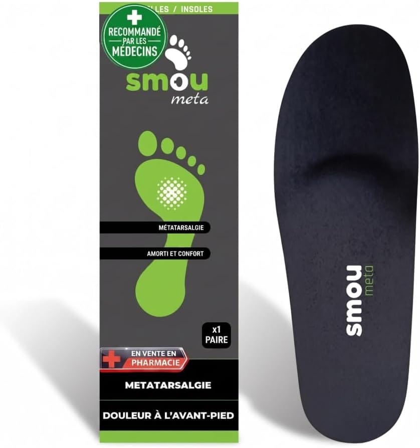 SMOU Meta · Semelles avec barre métatarsienne pour la métatarsalgie