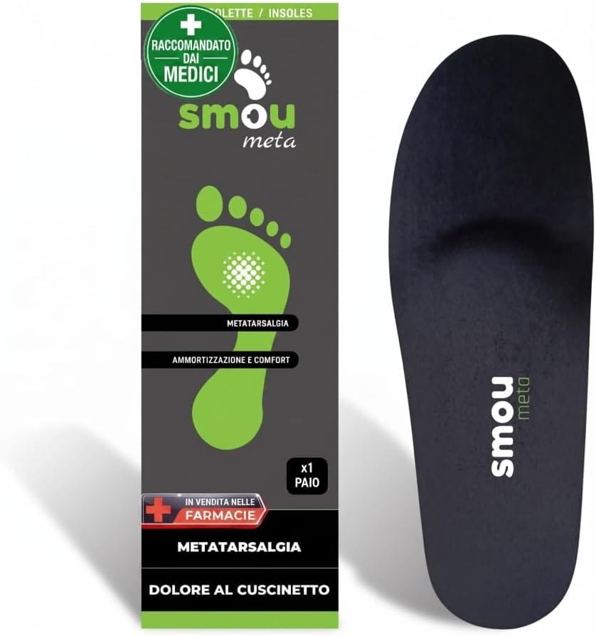 SMOU Meta · Solette con barra metatarsale per metatarsalgia