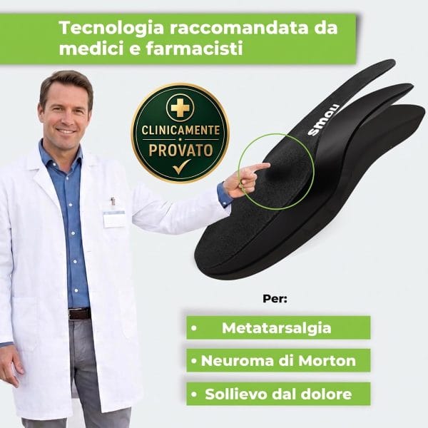 SMOU Meta · Solette con barra metatarsale per metatarsalgia - 8