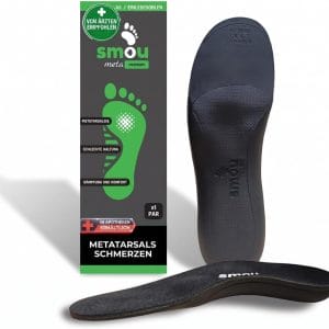 SMOU Meta Premium · Einlegesohlen bei Metatarsalgie mit Fußgewölbestütze