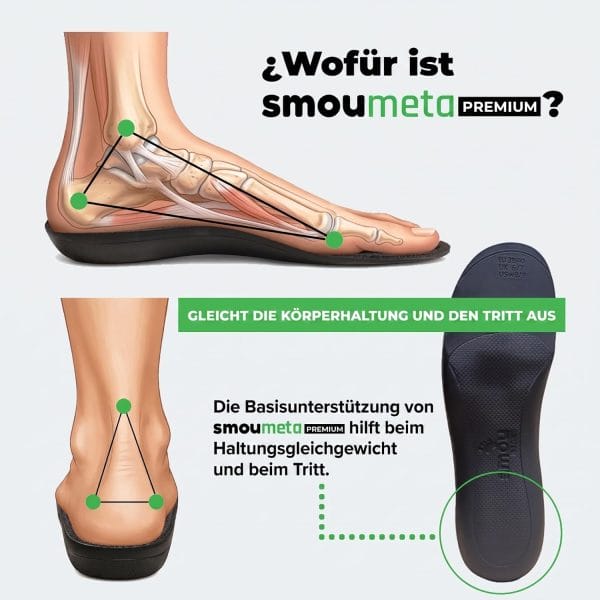 SMOU Meta Premium · Einlegesohlen bei Metatarsalgie mit Fußgewölbestütze - 7