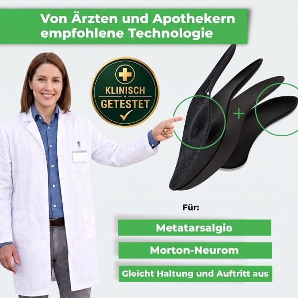 SMOU Meta Premium · Einlegesohlen bei Metatarsalgie mit Fußgewölbestütze - 9