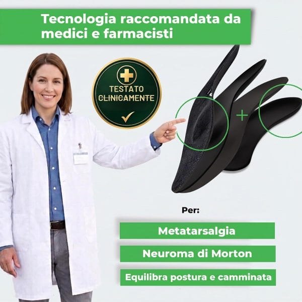 SMOU Meta Premium · Solette per metatarsalgia con supporto dell'arco plantare - 9